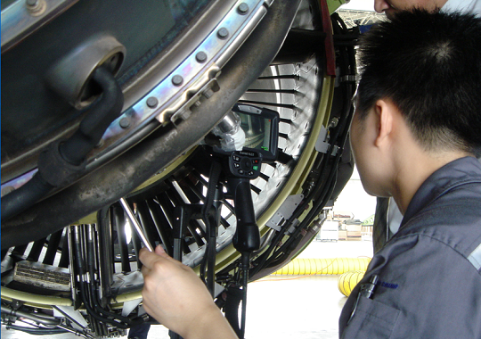 工業內窺鏡屬于無損檢測設備,用于對設備內部空間的檢測